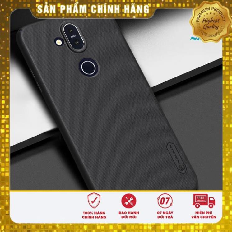 Ốp lưng chồng sốc cho Nokia 8.1 / Nokia X7 Nillkin (Đính kèm miếng dán hoặc giá đỡ) - Hàng chính hãng