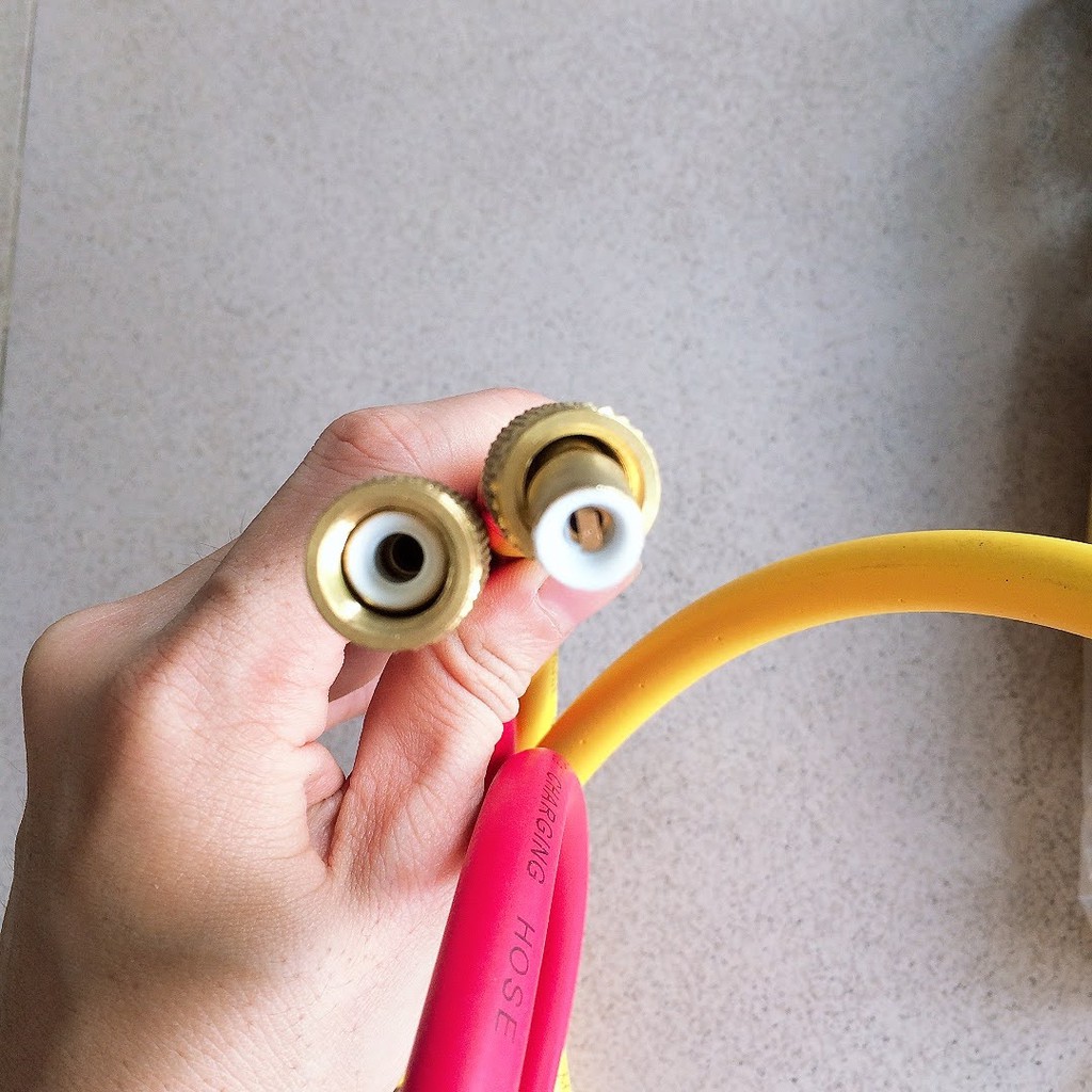 Dây nạp gas Hose  dây nạp gas lạnh cho gas R22 và R410A, R134