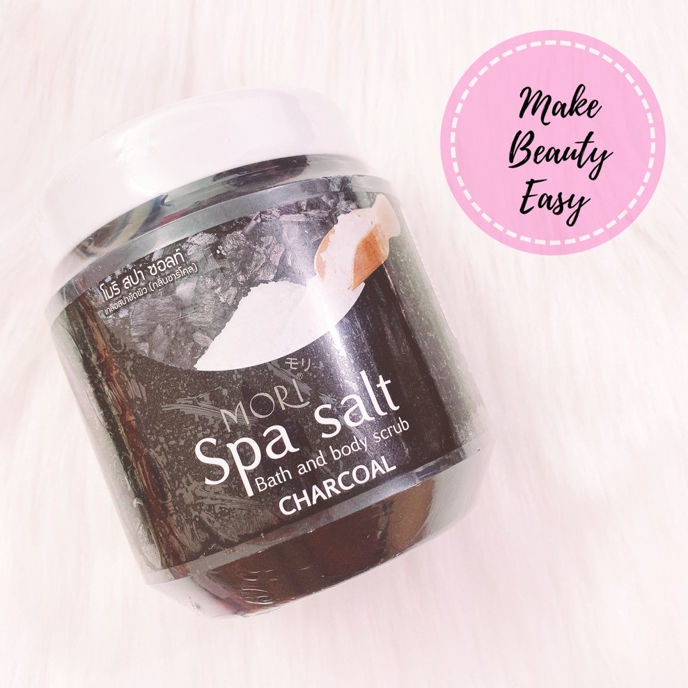 Muối Tắm Tẩy Tế Bào Chết MORI Spa Salt Bath &amp; Body Scrub 700g