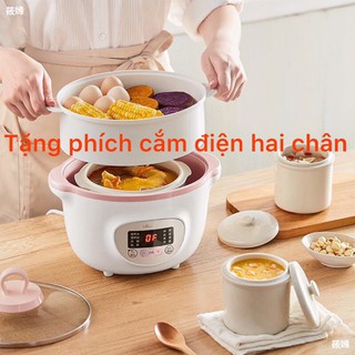 Nồi nấu cháo cho bé,nồi nấu cháo Bear 1,6l,nồi nấu cháo chậm,nồi nấu cháo,nồi hầm chậm