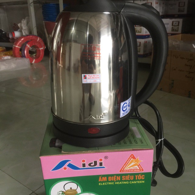 Ấm siêu tốc 1.8L Aidi ST-09