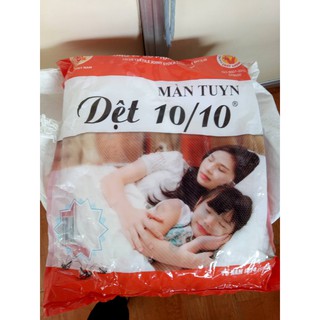 (Chuyên sỉ) Màn tuyn dệt nhà máy 10/10 kích thước 3m2 - 2m