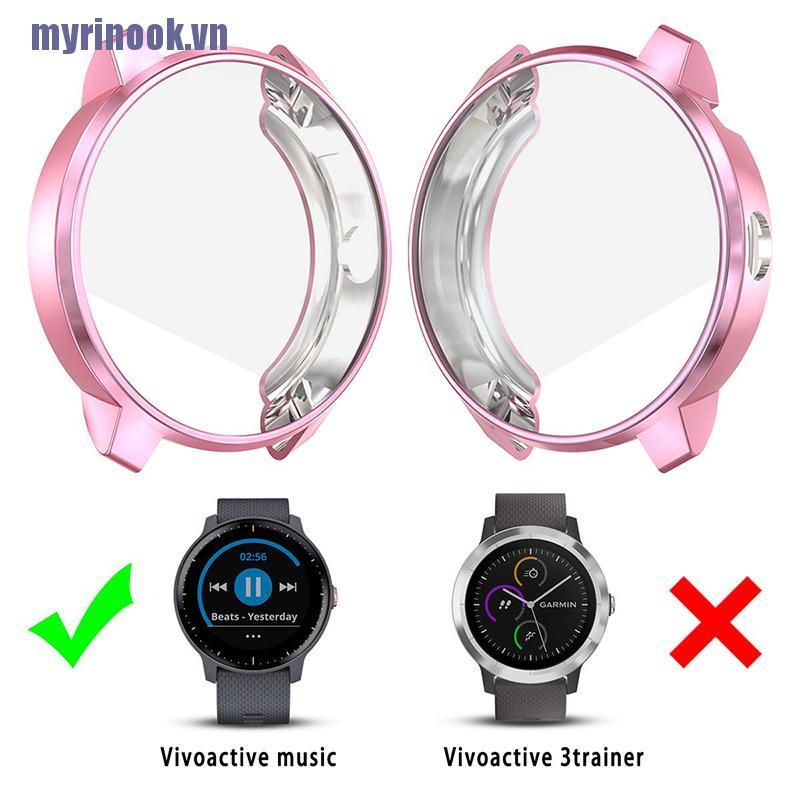 Ốp Lưng Silicone Bảo Vệ Chống Trầy Cho Đồng Hồ Thông Minh Garmin Vivoactive 3