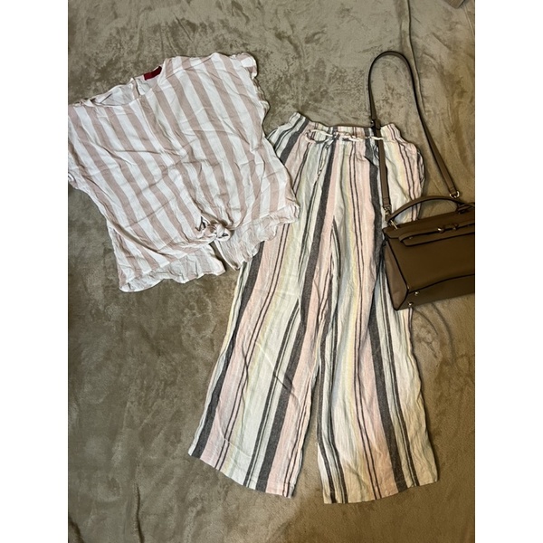 Áo kiểu chất line