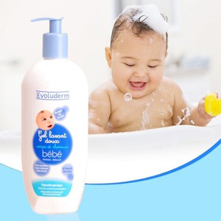 Sữa tắm gội em bé bebe pháp 500ml