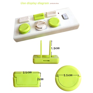 Nút đậy ổ cắm điện 2 chấu/ 3 chấu cao cấp chống giật an toàn cho bé