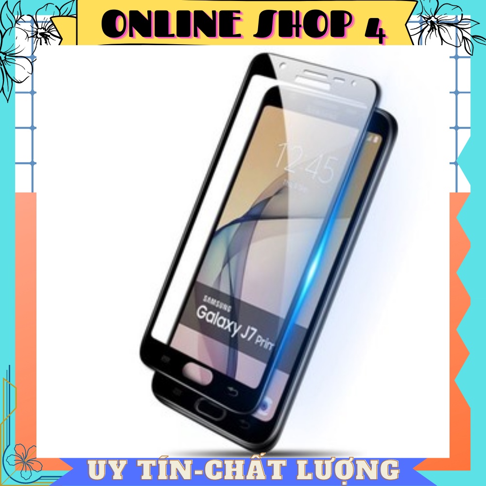 Kính cường lực Samsung Galaxy J7 pro (J730) , j7 prime , j7 plus full màn hình 10D