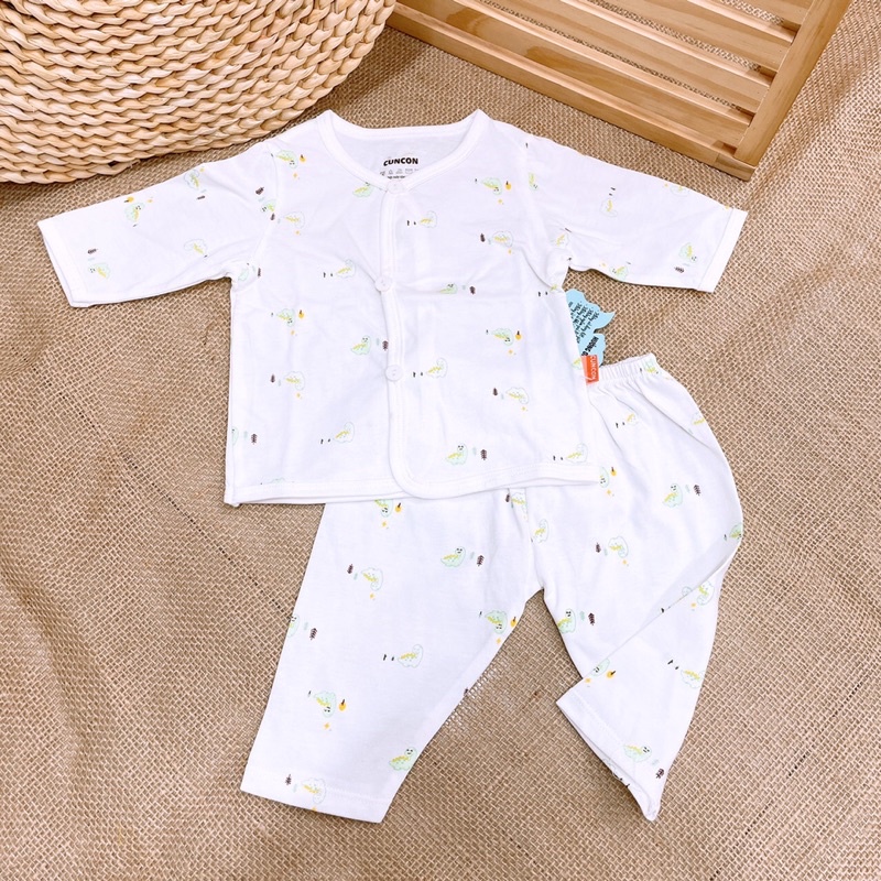 Bộ tay dài , quần dài cotton Cún Con