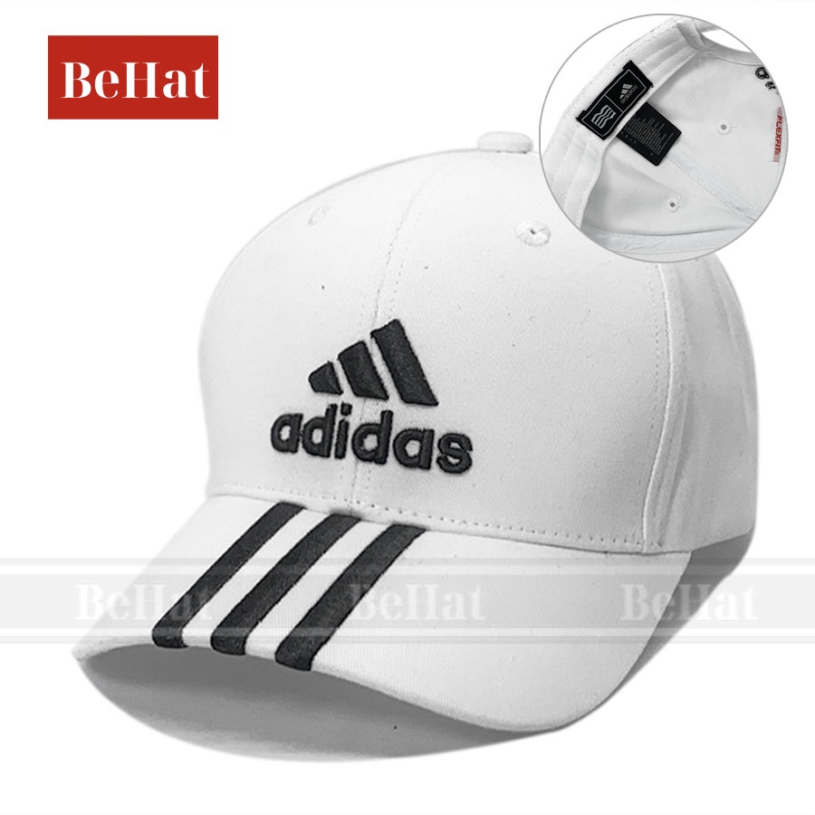 Mũ Nón Adidas 3 Sọc Vành Nón, Hàng VNXK Xịn, Phong Cách Đường Phố