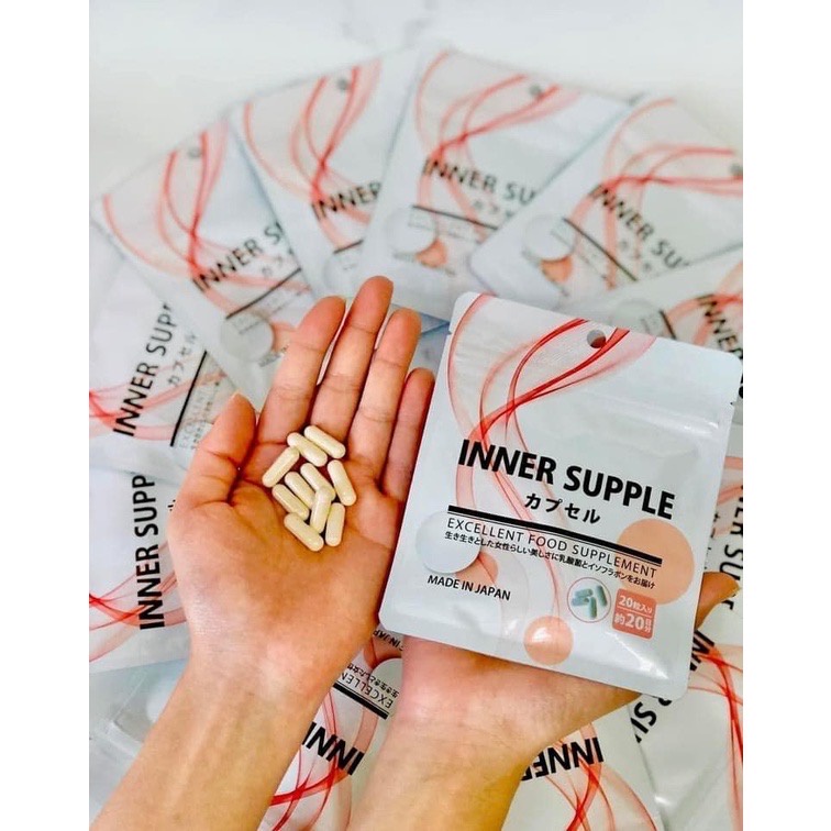 Viên Uống Tăng Nội Tiết Inner Supple 20 Viên Nhật Bản.
