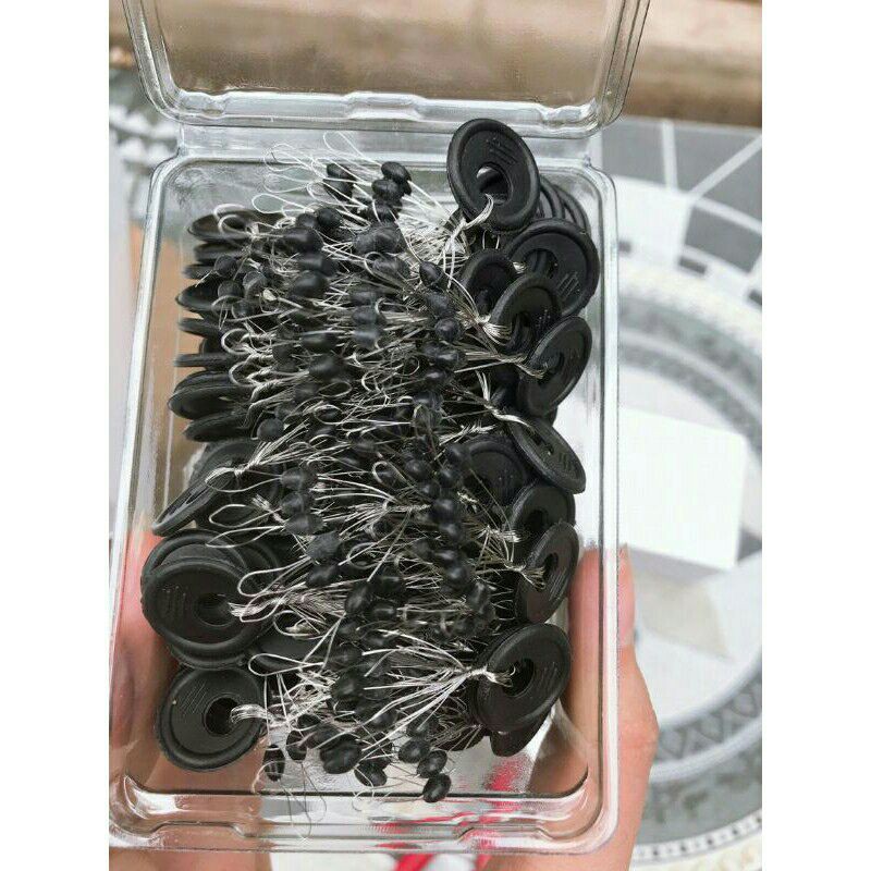 Hạt chặn phao câu cá 6 hạt loại đẹp -giá rẻ-