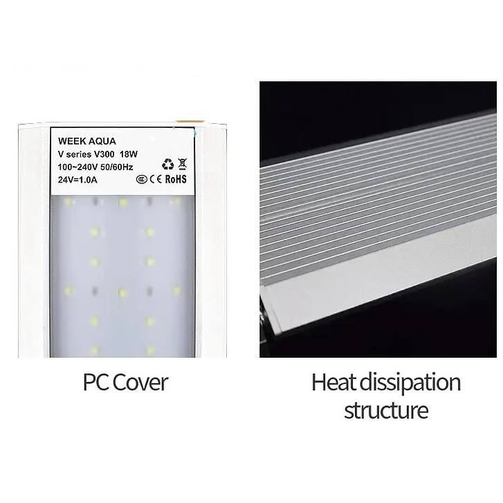 ĐÈN LED THUỶ SINH WEEK V300/V450/V600/V800/V900/V1200