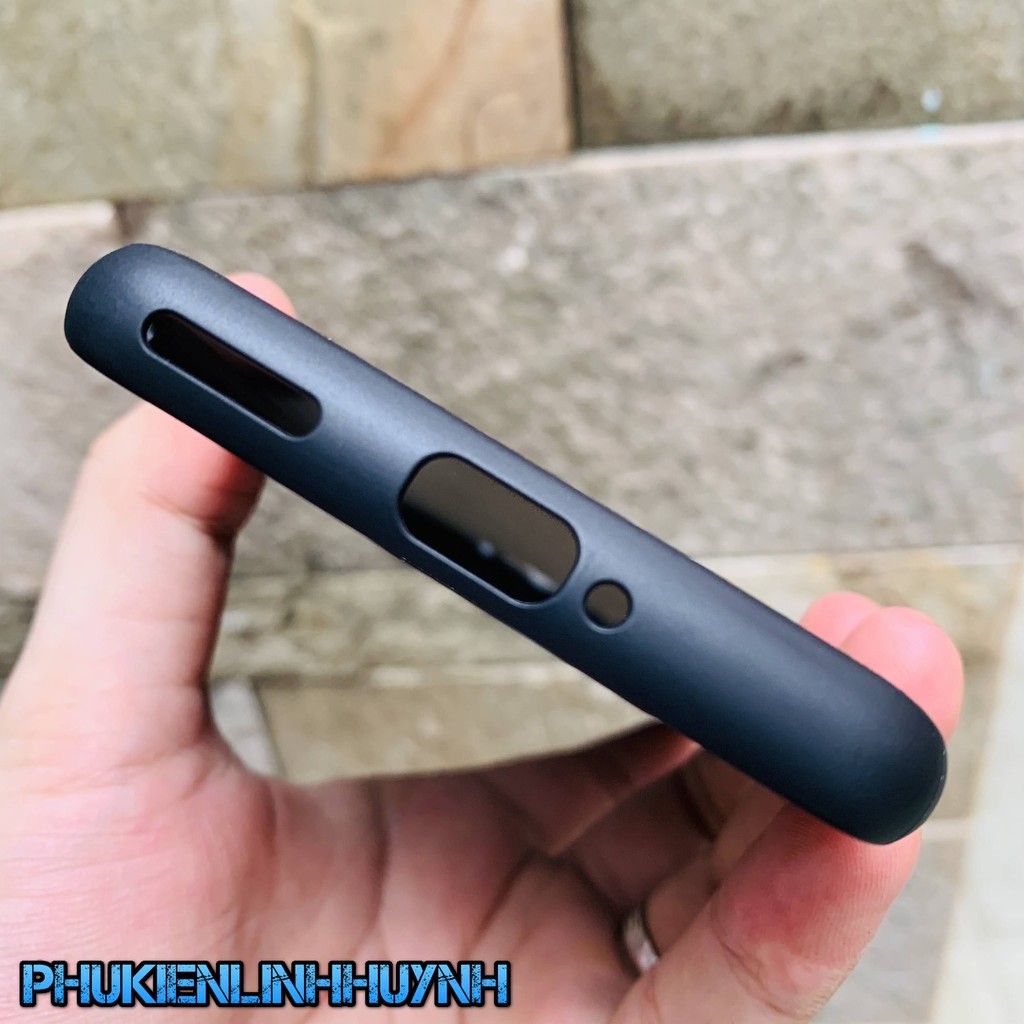 OnePlus 8 Pro_Ốp lưng vân vải Jean 1 màu chống bán vân tay