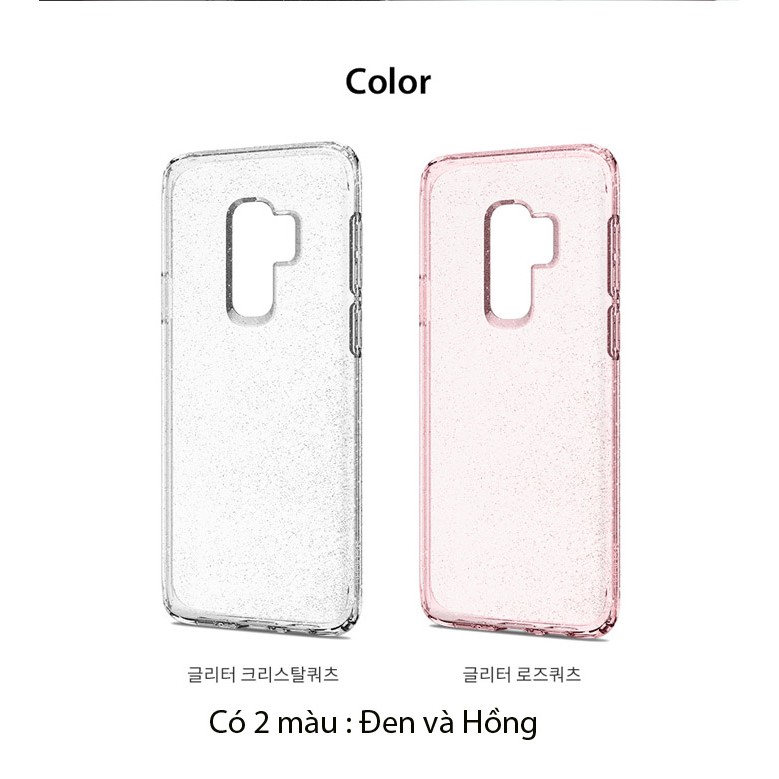 Ốp lưng Galaxy S9 Plus Spigen Liquid Crystal Glitter