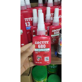 680 50ML KEO DÁN KHÓA REN BULONG LOCTITE  MEDIUM STRENGTH OIL TOLERANT THREADLOCKER