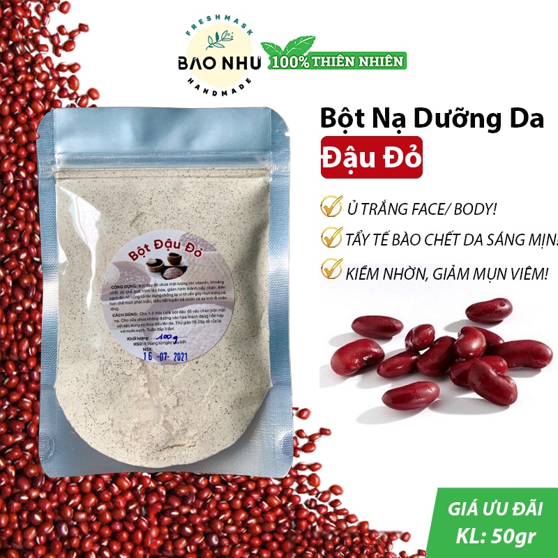 Bột Đậu Đỏ Dưỡng Da