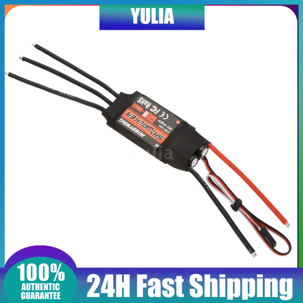 Thiết bị điều khiển tốc độ Hobbywing SkyWalker 60A không chổi than ESC kèm UBEC cho xe RC Trex 500