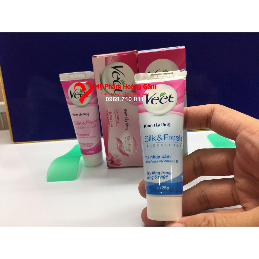 Kem tẩy lông veet của pháp 25g