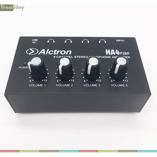 Bộ chia tai nghe 4 cổng Alctron HA4 Plus