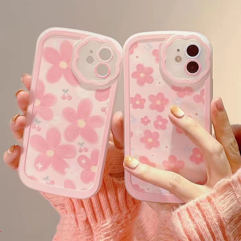 Ốp Điện Thoại Silicon Trong Suốt In Hình Hoa Hồng Dễ Thương Cho IPhone 13 12 11 Pro XS Max X XR 7 8 Plus