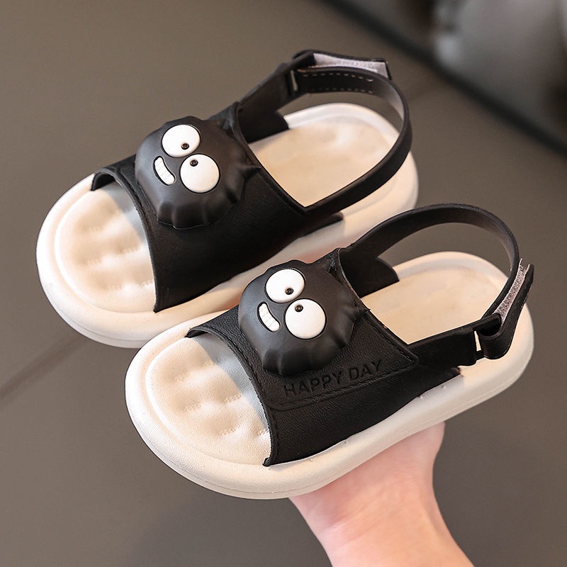 Giày sandal đế mềm chống trượt phong cách đi biển cho trẻ em
