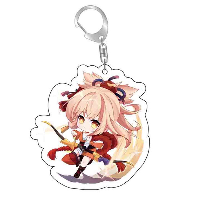 Móc Khóa Phong Cách Game Genshin Impact Cá Tính