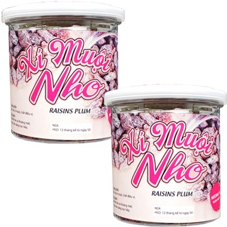 5 hộp nho xí muội cho khách sỉ