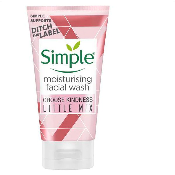 Sữa rửa mặt cho da khô Simple Moisturising Facial Wash (Bill Anh)