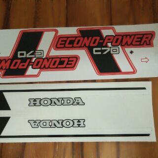 Bộ tem honda DD đỏ 70