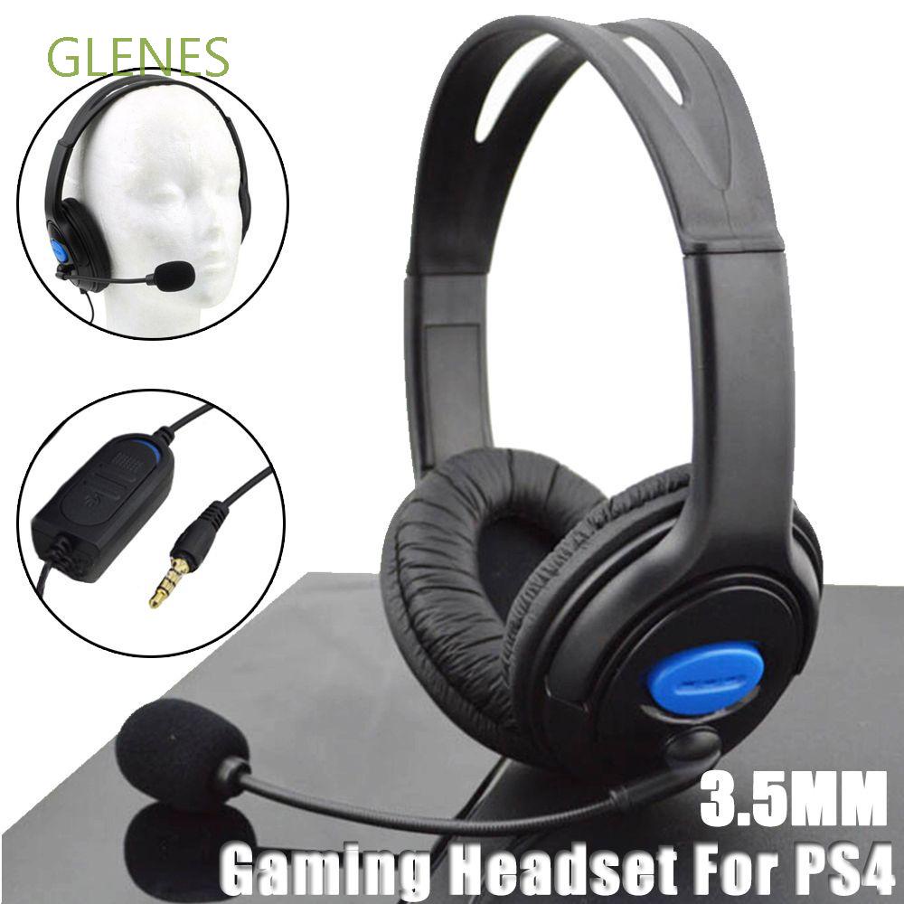 Tai Nghe Trùm Đầu Chơi Game Có Dây Màu Đen Chống Ồn Âm Thanh Nổi Cổng 3.5mm Cho Máy Tính Ps4