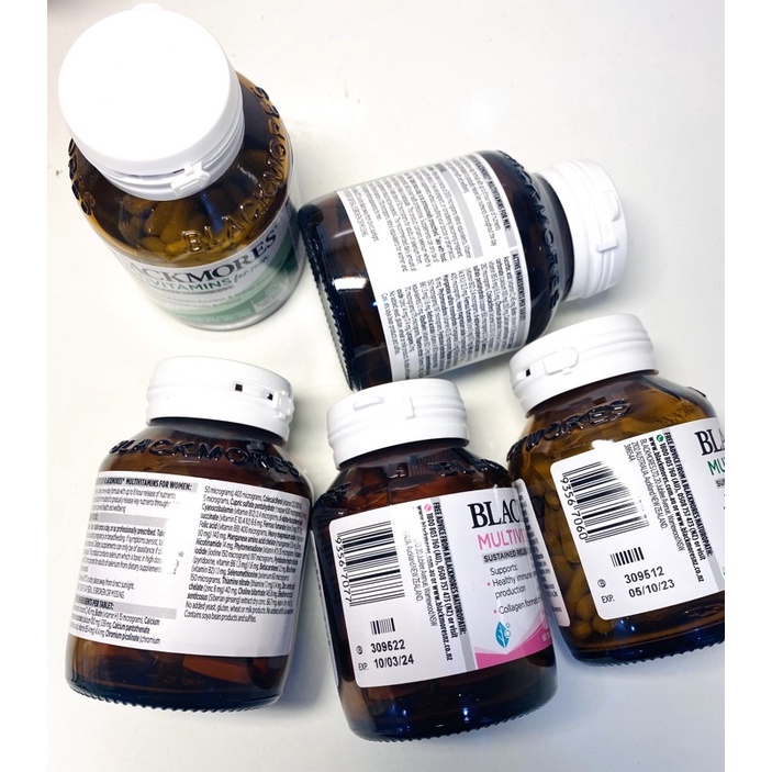 Vitamin Tổng Hợp Cho Nam/Nữ Blackmores lọ 60 viên