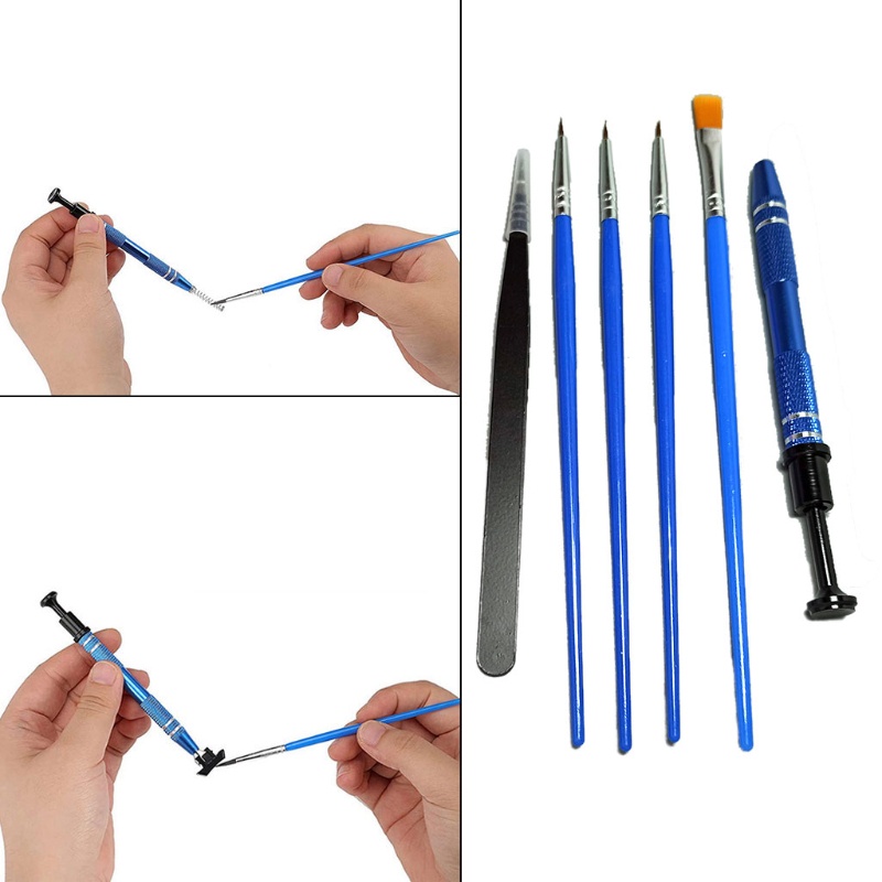 Bộ Dụng Cụ Tháo Vỏ Bọc Công Tắc / Cọ / Nhíp DIY