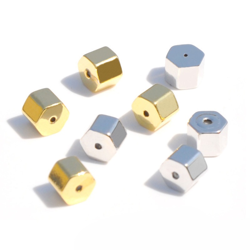 2 Bông Tai Xỏ Lỗ Không Gây Dị Ứng Nhiều Màu Sắc Lưng