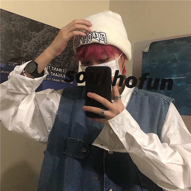 Mũ Len Hip Hop Thêu Chữ Thời Trang Hàn Quốc Cho Nam Nữ