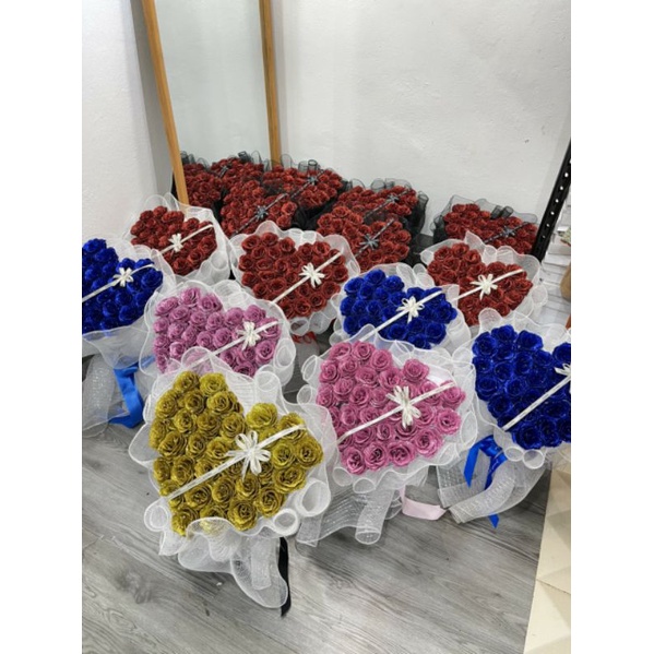 BÓ 30 BÔNG HOA NHŨ