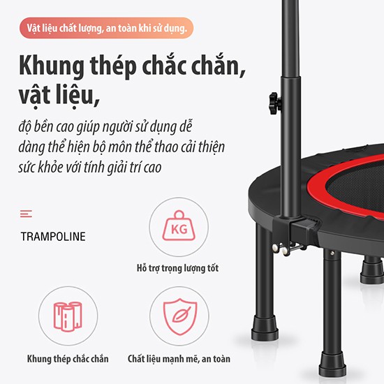 BG Sàn nhún  48 inch cao cấp dành cho mọi lứa tuổi Trampoline