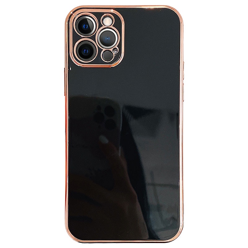 Ốp Điện Thoại Silicon Mềm Chống Sốc Mạ Điện Cho iPhone 6 plus 6s plus 7 plus 8 plus xs max xr 11 pro max Simple 12 pro max 13 pro max