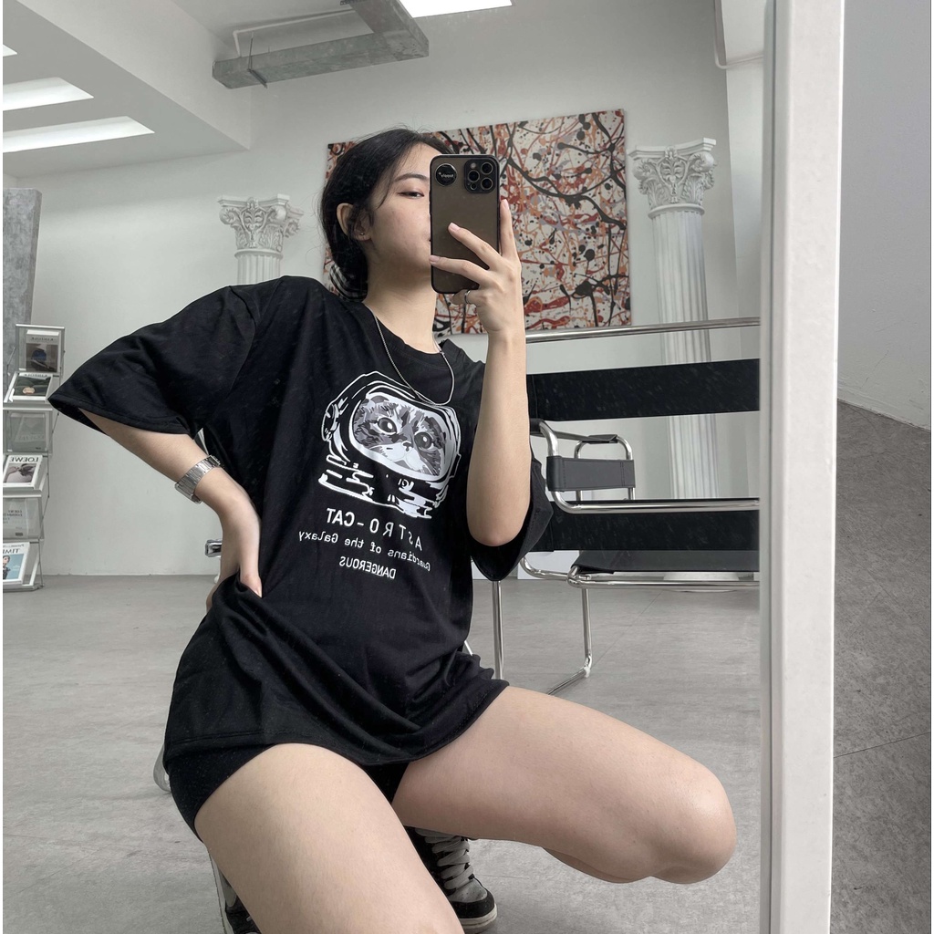 Áo thun nam nữ dáng rộng, áo phông unisex oversize chất liệu cotton nhiều màu giá rẻ