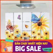 (FreeShip) (Cỡ Lớn) MIẾNG DÁN BẾP GA CÁCH NHIỆT CHỐNG DẦU MỠ - CÓ DECAL