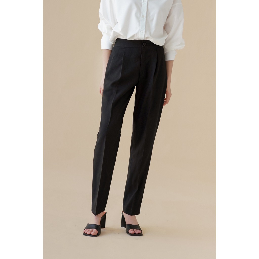 Quần baggy suông trơn (Đen)_MONOTALK B30002FT | BigBuy360 - bigbuy360.vn