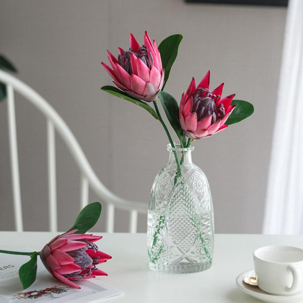 Khăn Trải Bàn Vải Lụa Họa Tiết Hoa Đơn Giản|Phụ Kiện Hoa Trang Trí Nhà Cửa Dịp Lễ Hội