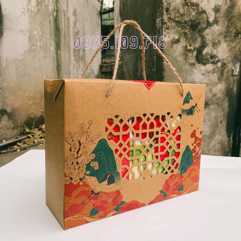 Hộp Quà Tết Cao Cấp Giỏ Quà Tết Sang Trọng 2021 Quà Biếu Sếp Hà Nội QT10 | BigBuy360 - bigbuy360.vn