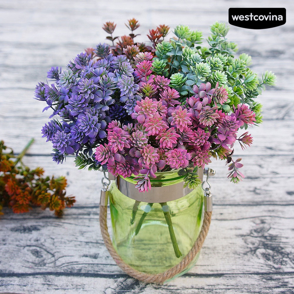 [Hot]⚘1 Nhánh Cây Cỏ Nhân Tạo Trang Trí Nhà Cửa