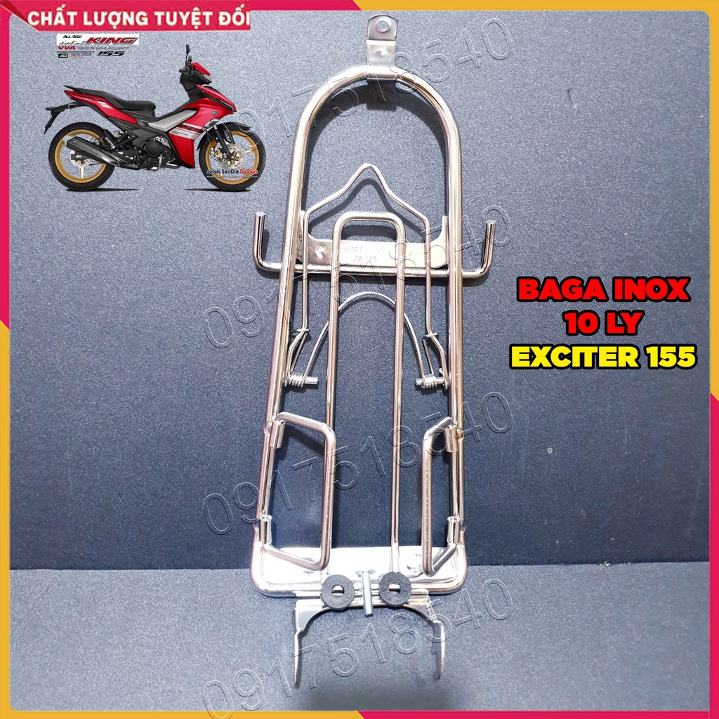 Baga 10 ly iNox Exciter 155 ( Ex 155 vva ) Ảnh thật Sp