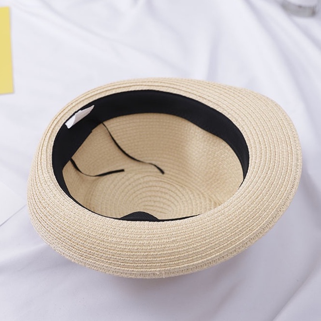 Mũ cói nam nữ thời trang HALA nón cói đi biển rộng vành cao cấp phong cách trẻ trung