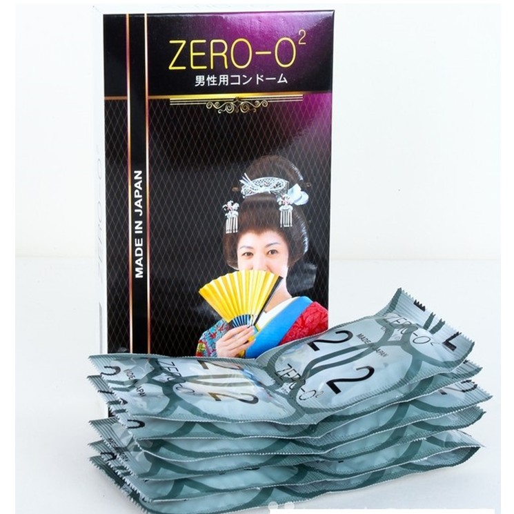 Bộ 2 hộp bao cao su Nhật siêu mỏng ZERO0.02 và Bao cao su gân gai nhám Michio