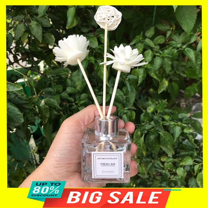 Chai tinh dầu thơm hương hoa cỏ tự nhiên để phòng khách ô tô nước hoa để phòng ngủ 50ml 5x5x18cm