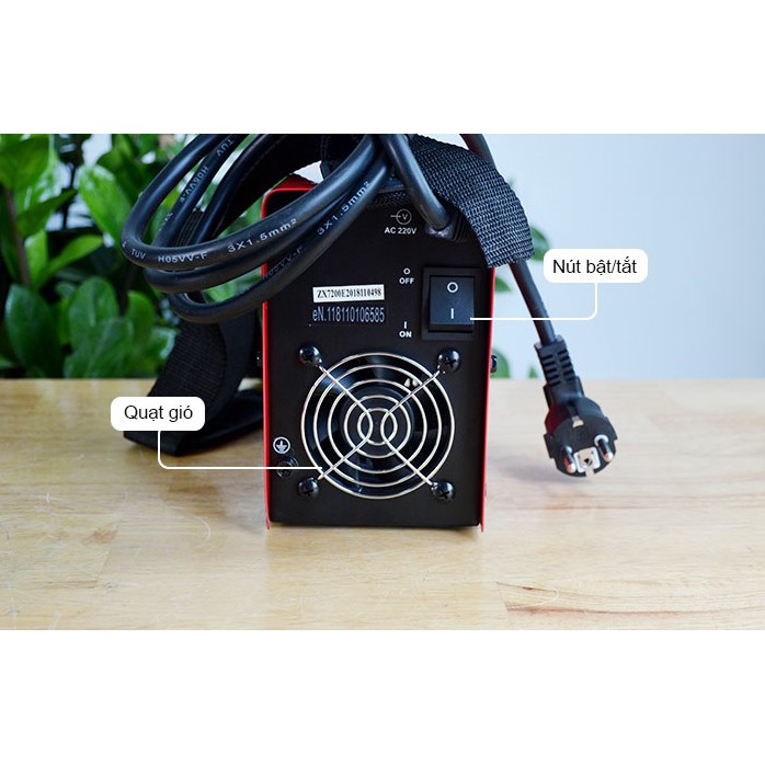 Máy Hàn Điện Tử Mini Inverter Sasuke Nhật Bản Model ZX7-200E -Bảo hành chính hãng 1 năm