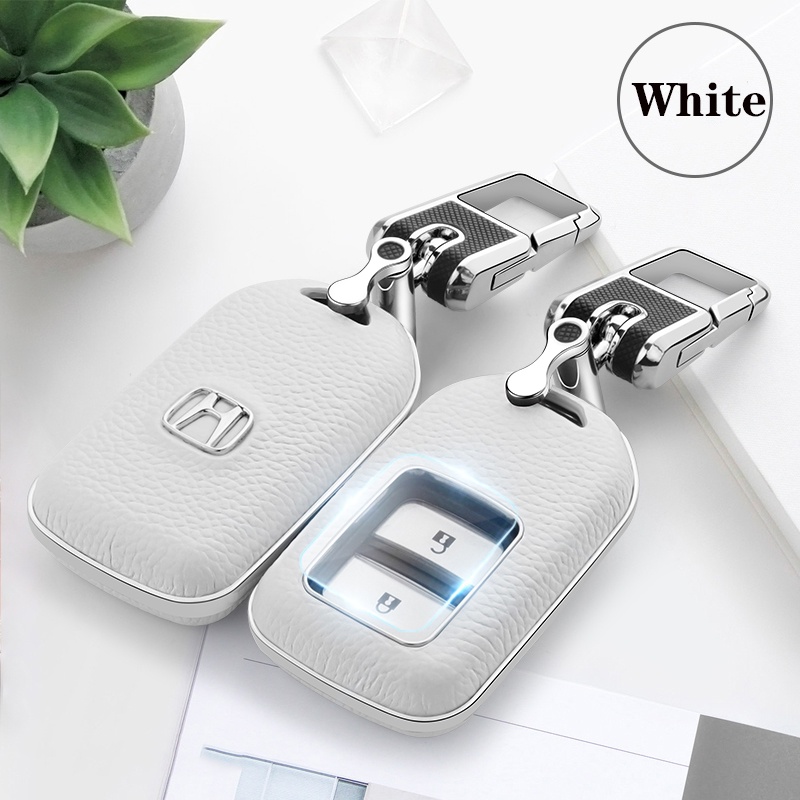 Vỏ Da Bảo Vệ Chìa Khóa Điều Khiển Từ Xa Cho Xe Hơi Honda Accord Civic CRV XRV HRV URV Odyssey