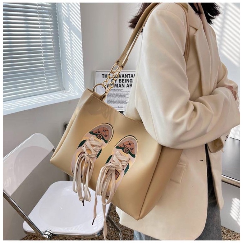 Túi xách công sở phối giây giầy mẫu mới